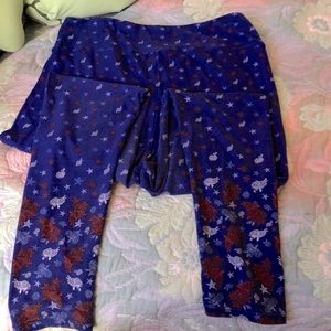 Lu LaRoe Leggings - Size TC